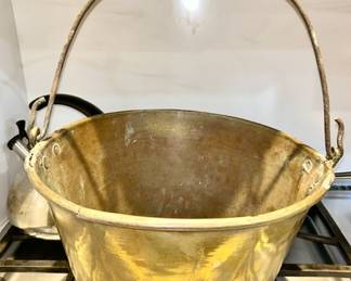 1866 brass handled pail