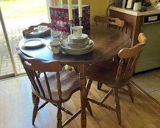 Vintage Kitchen Table and Chairs