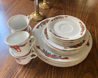 Christmas Dishes for 4