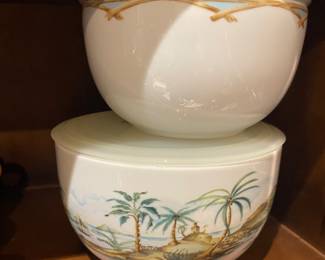 Lenox storage bowls.