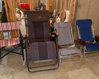 High class beach chairs!