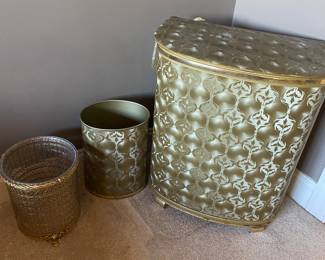 Grooviest hamper I've seen in some time.