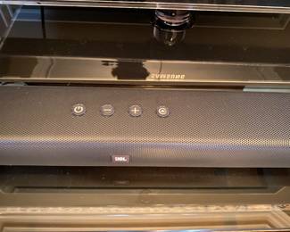 The other part of the JBL soundbar and sub.