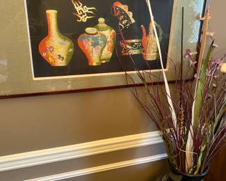 Amazing Asian silk thread art.