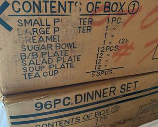 You get all of these items with the set.