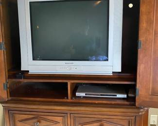 That TV is totally FREE!! We won't help you move it though.