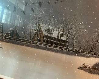 framed Bob Timberlake print