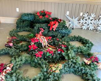 All sizes of wreaths