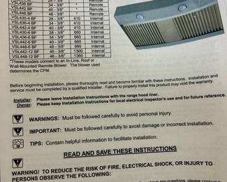 Trade-Wind exhaust fan (new in box)