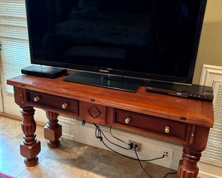 flip top table ( 31" by 56" not extended)