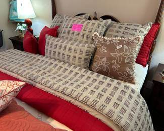 Custom made bedding and pillows