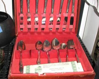 Silver plate set
