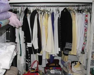 lots of nice woman's clothes, some new with tags