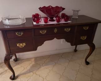 KNOB CREEK SERVER/SIDEBOARD QUEEN ANNE STYLE
