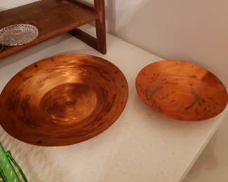 HAND CRAFTED COPPER BOWLS