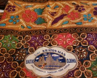 VINTAGE BATIK FABRIC