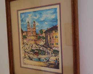 ITALIAN FRAMED PRINT