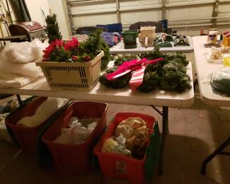 CHRISTMAS LIGHTS AND ITEMS