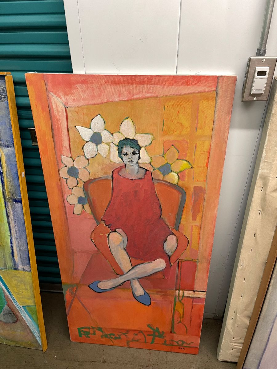 Loads of paintings by local listed artist Don Ryan