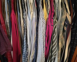 Men's long sleeved shirts 