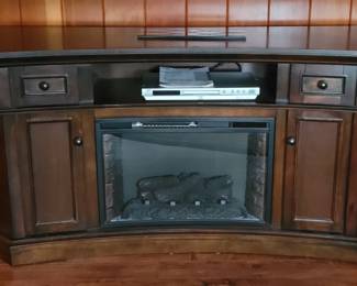Fireplace entertainment center 