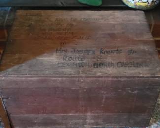 Antique crate 