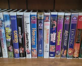 Disney VCR tapes 
