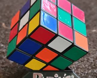 Rubik's cube with stand 