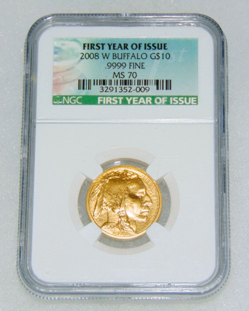 2008 Gold Buffalo Nickel