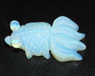 OPALESCENT ART GLASS FISH
