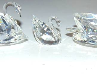 SWAROVSKI CRYSTAL - SWAN FAMILY