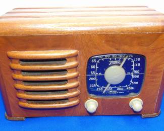 1941 ZENITH toaster 6D525 TUBE RADIO - WORKS