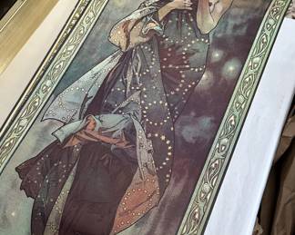 Set of 3 Mucha Posters