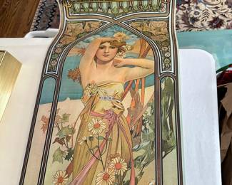 Set of 3 Mucha Posters