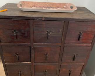 multi drawer side piece