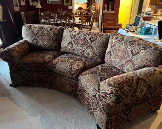 Bassett Curved Sofa