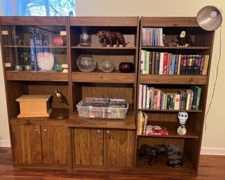 Lighted Shelving Unit