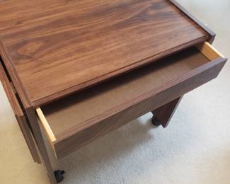 Vintage Typewriter  drop leaf desk