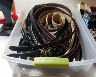 Lightly worn belts