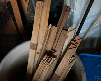 Painters canvas stretchers, various sizes 
