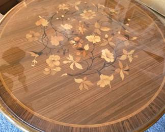 close up of the table , matches the serving cart