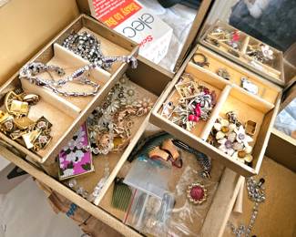 peak into the costume jewelry, more to come