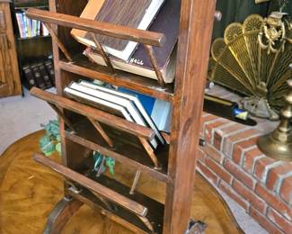 Vintage book storage 