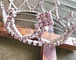 Vintage ballet crown