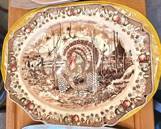 Johnson Brother's Turkey tray