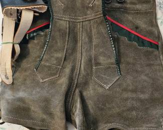 vintage kid's Lederhosen