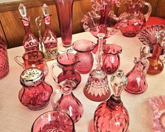 lots of beautiful glass