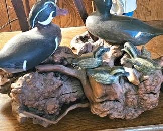 large duck centerpiece