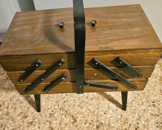 German sewing basket