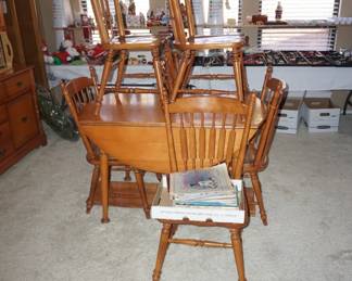dining table and chairs